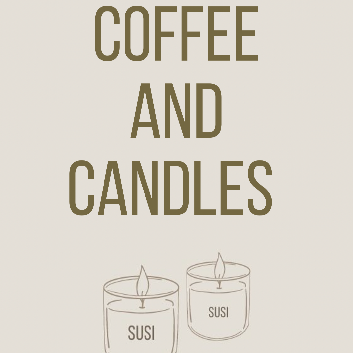 Coffee & Candles Open Workshop