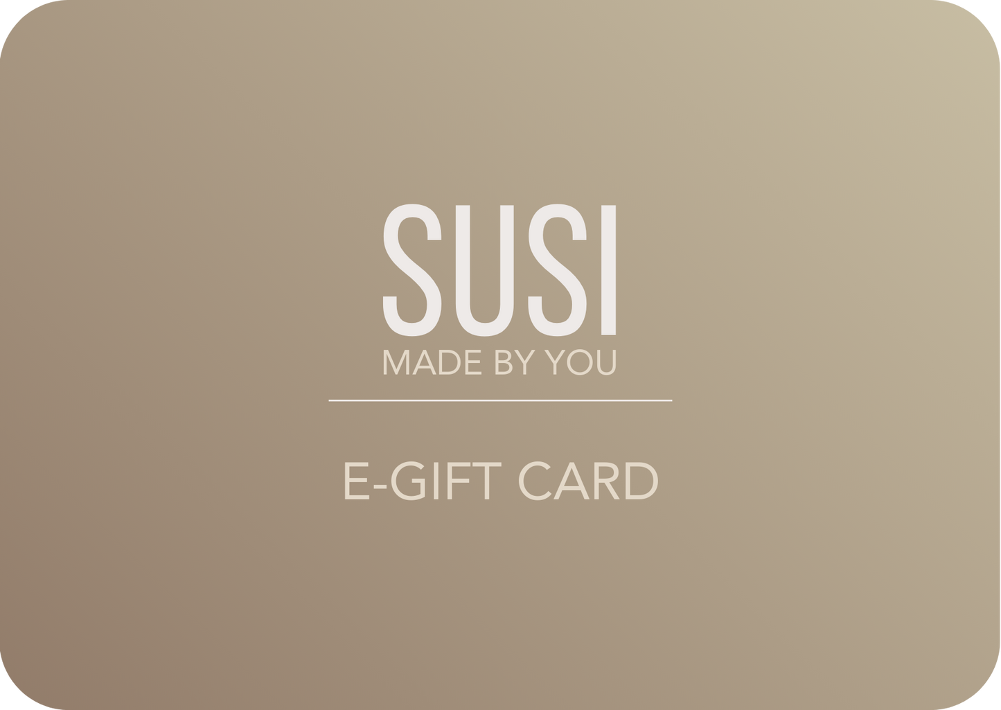 SUSI Gift Card