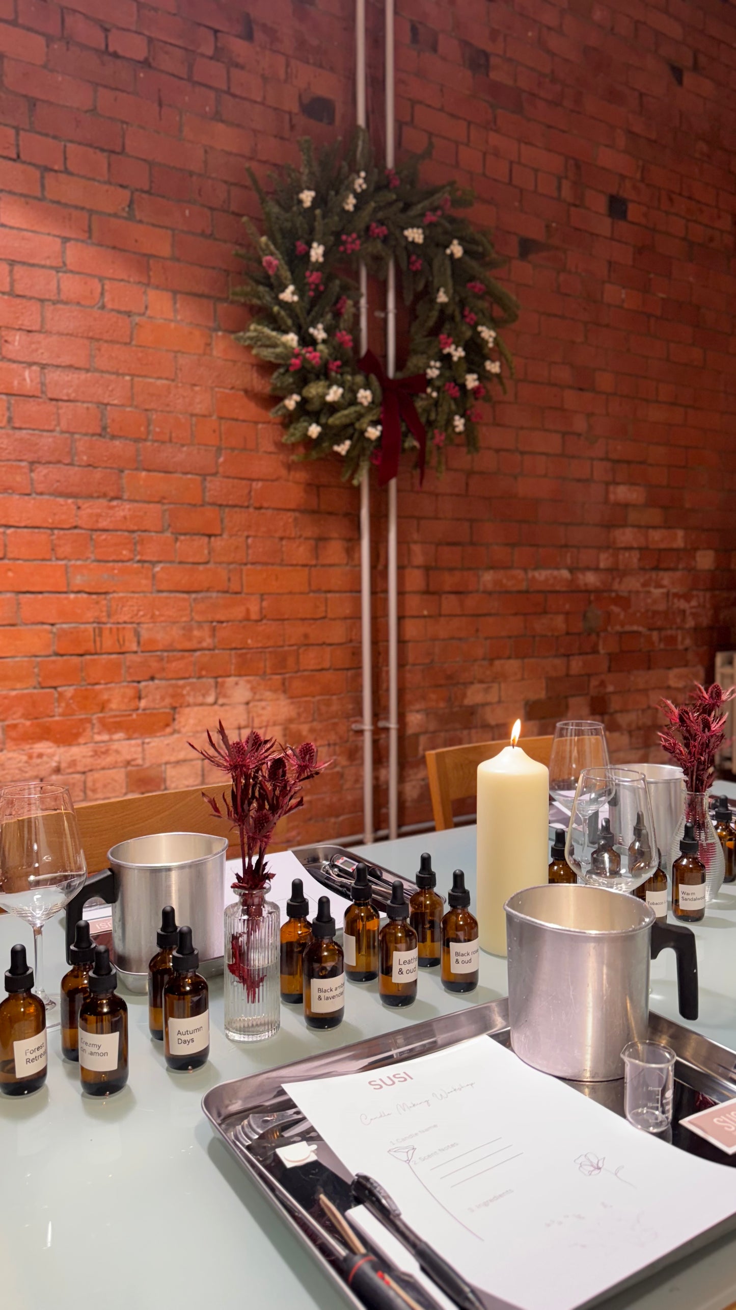 Christmas Candle Making Workshop