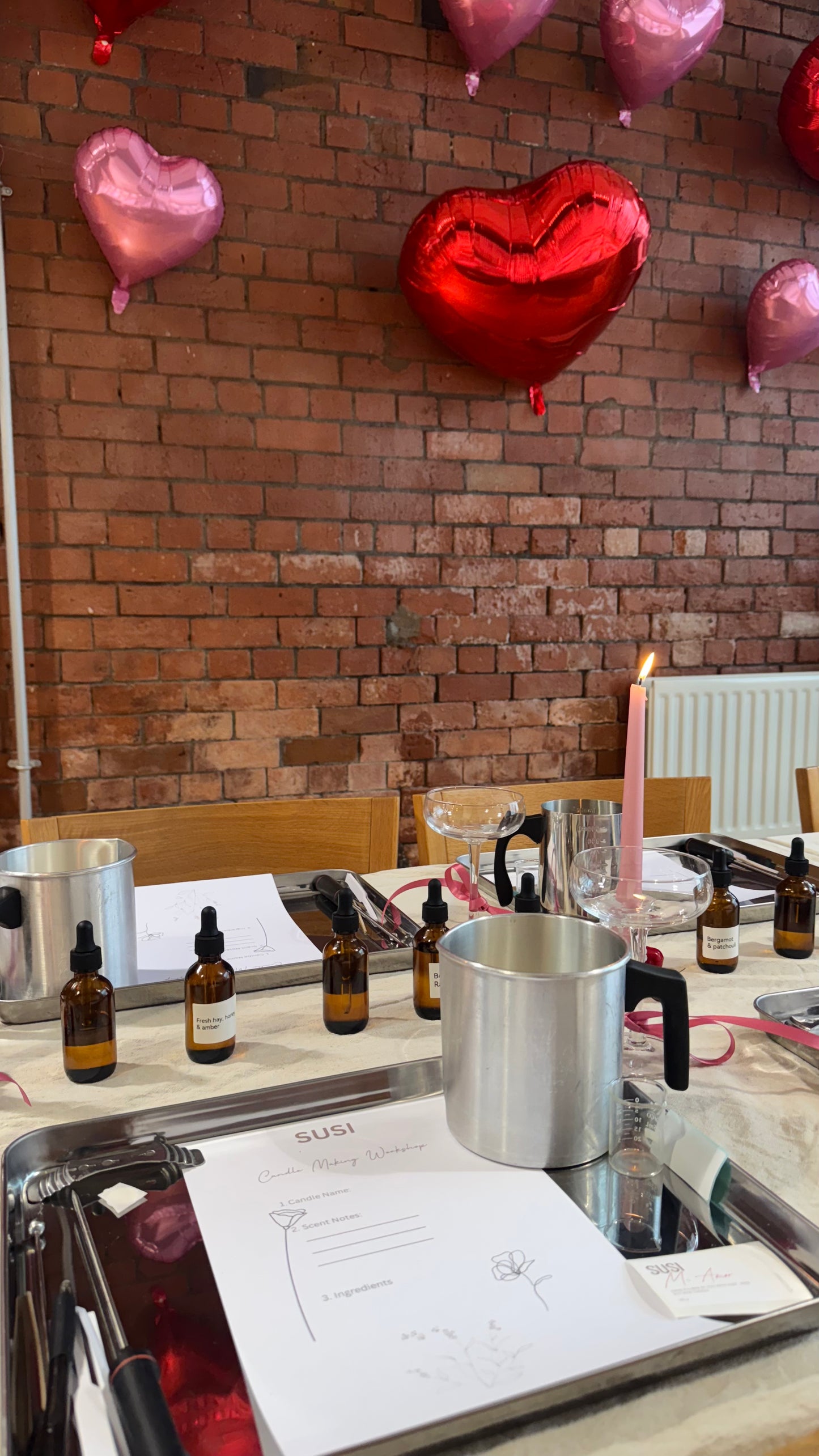 Galentine's Candle Making Workshop